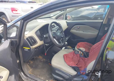 2015 Kia Rio Lx из США, поврежденный, VIN KNADM4A36F6443147